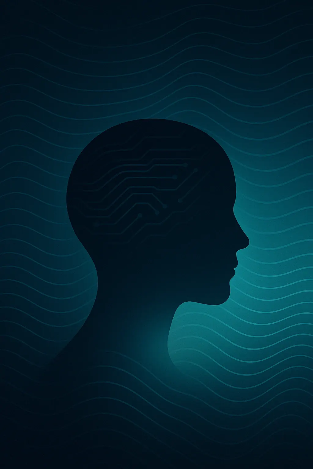 AI for mental health abstract image